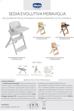 Anteprima del volantino Prenatal Seggioloni catalogo valido a partire dal 04.12.2025 | Pagina: 14 | Prodotti: Poggiapiedi, Olive, Vassoio, Sedia