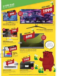 Punkt1 - Tilbudsavis gyldig fra 06.04.2026 | Side: 17 | Produkter: Skærm, Printer, Kabel