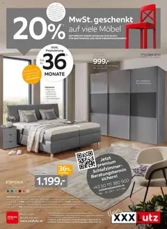 XXXLutz Schlafzimmer mit Akzenten ab 21.10.2025 gültig