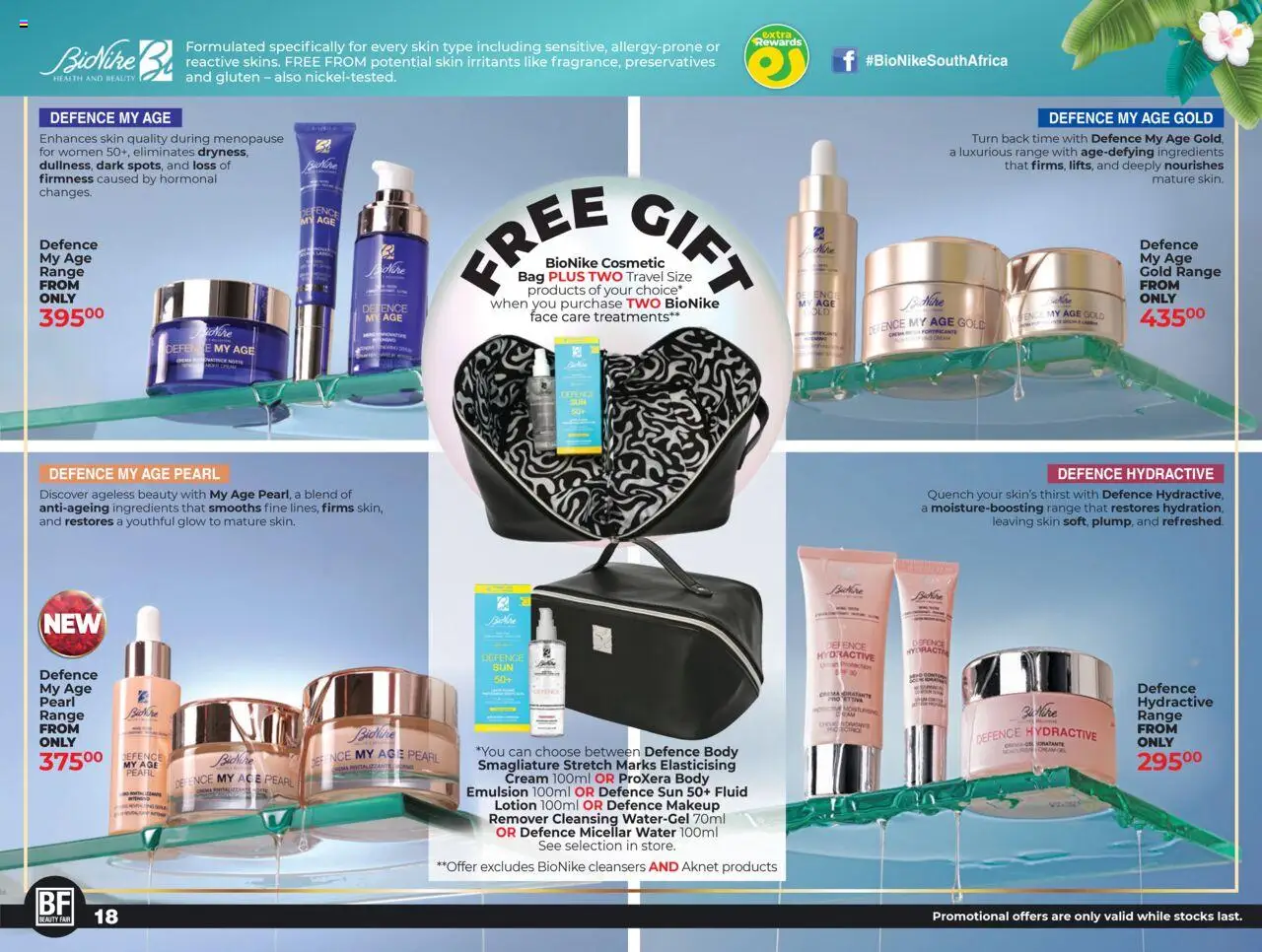Dis-Chem - Beauty Fair │ valid from 21.08.2025 | Page: 19 | Products: Bag, Cream, Water, Lotion