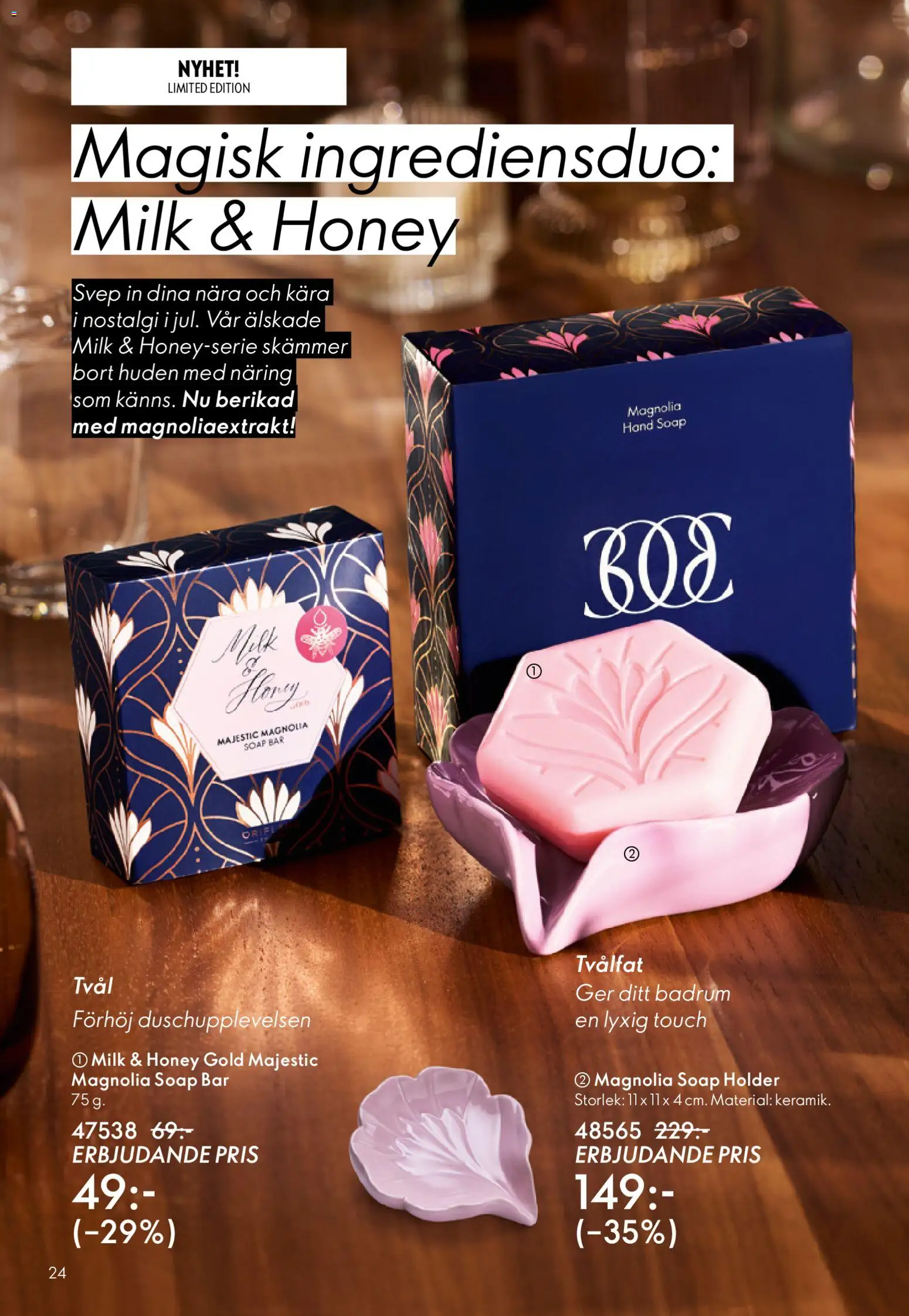 Oriflame reklamblad aktuell från 19.11.2025 | Sida: 24 | Produkter: Tvål