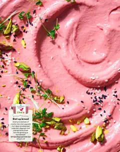 AH Zuivelspread rode biet, Zuivelspread rode biet 150 g - Voorbeeld van een folder van Albert Heijn, geldig van 31.12.2025 | Pagina: 8 | Producten: Brood, Dobozos sör