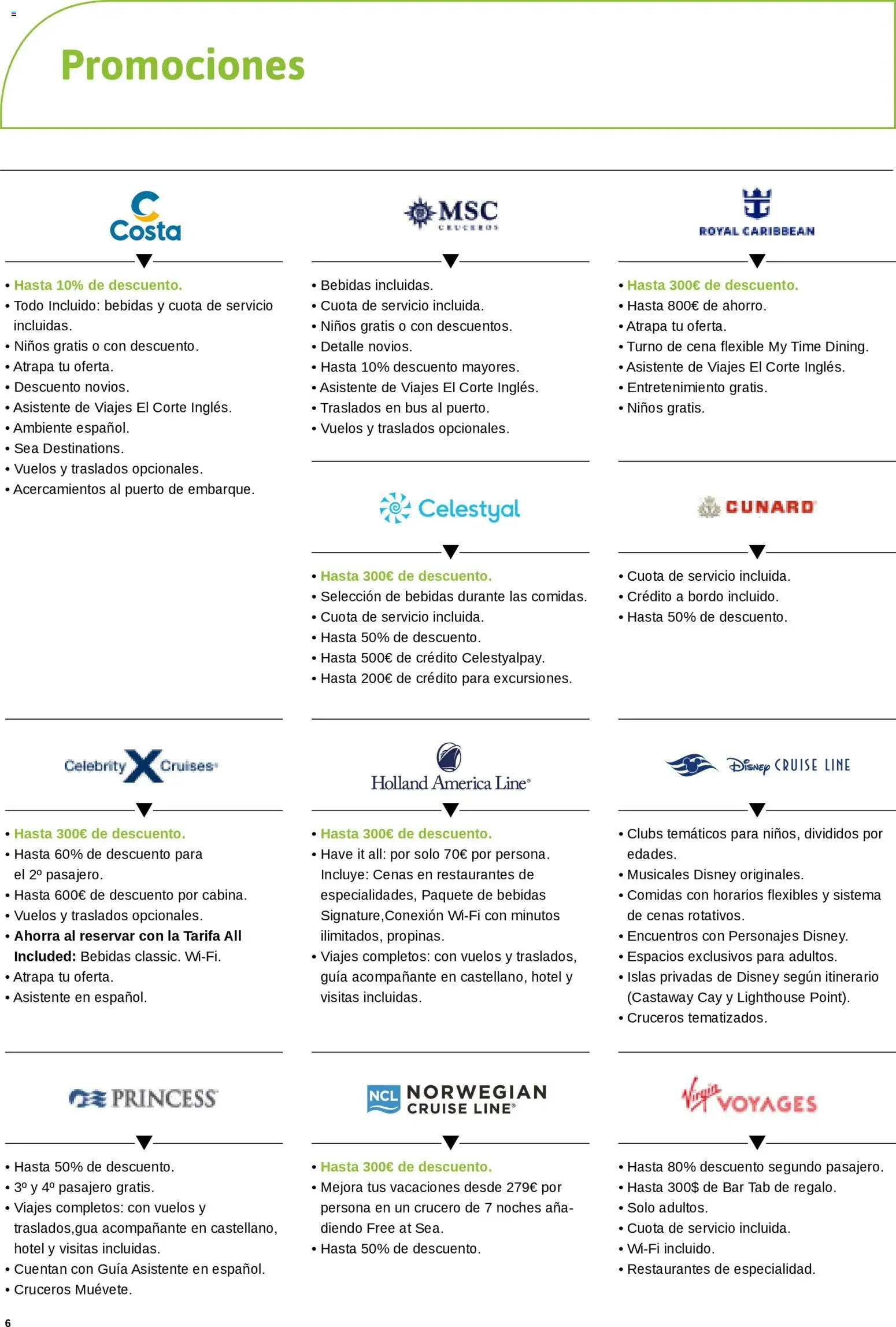 Viajes El Corte Inglés Semana del Crucero │ válido desde el 07.01.2026 | Página: 7