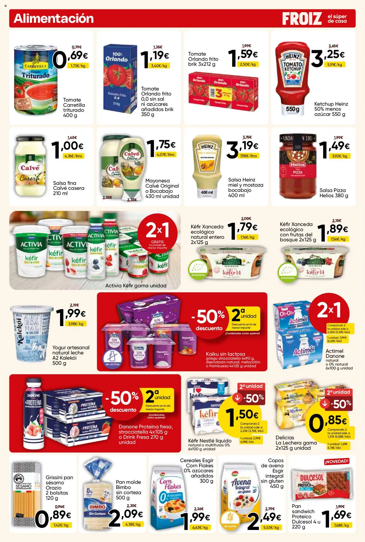 Froiz folleto │ válido desde el 28.04.2026 | Página: 10 | Productos: Ψηφιακή κάμερα, Yogur, Cereales, Copos