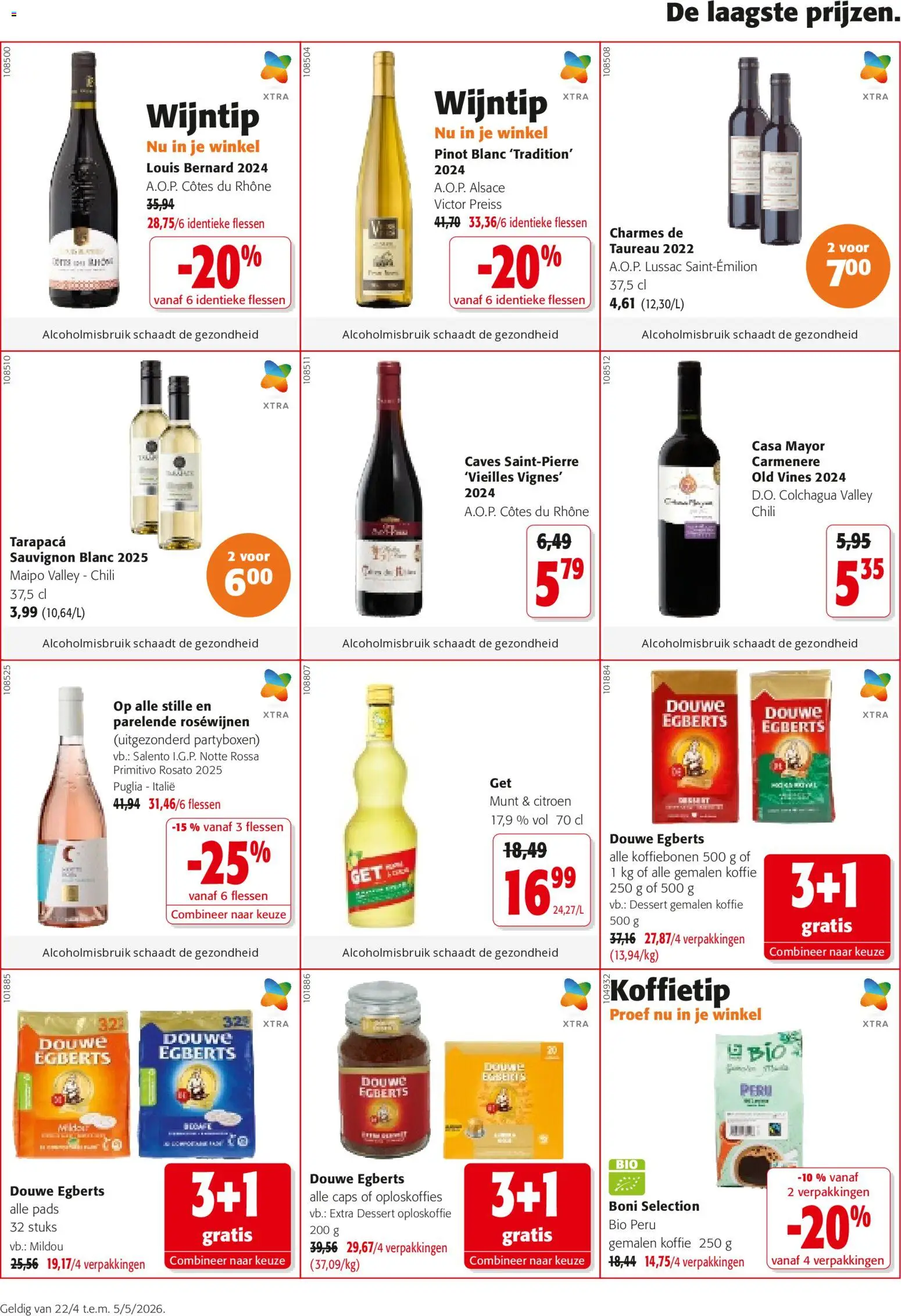 {H1} | Pagina: 6 | Producten: Oploskoffie, Citroen, Munt, Koffiebonen