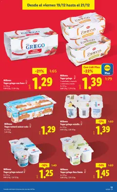 Vista previa Yogur griego lima limón, 6 x 125 g válido desde el 15.12.2025 | Página: 29