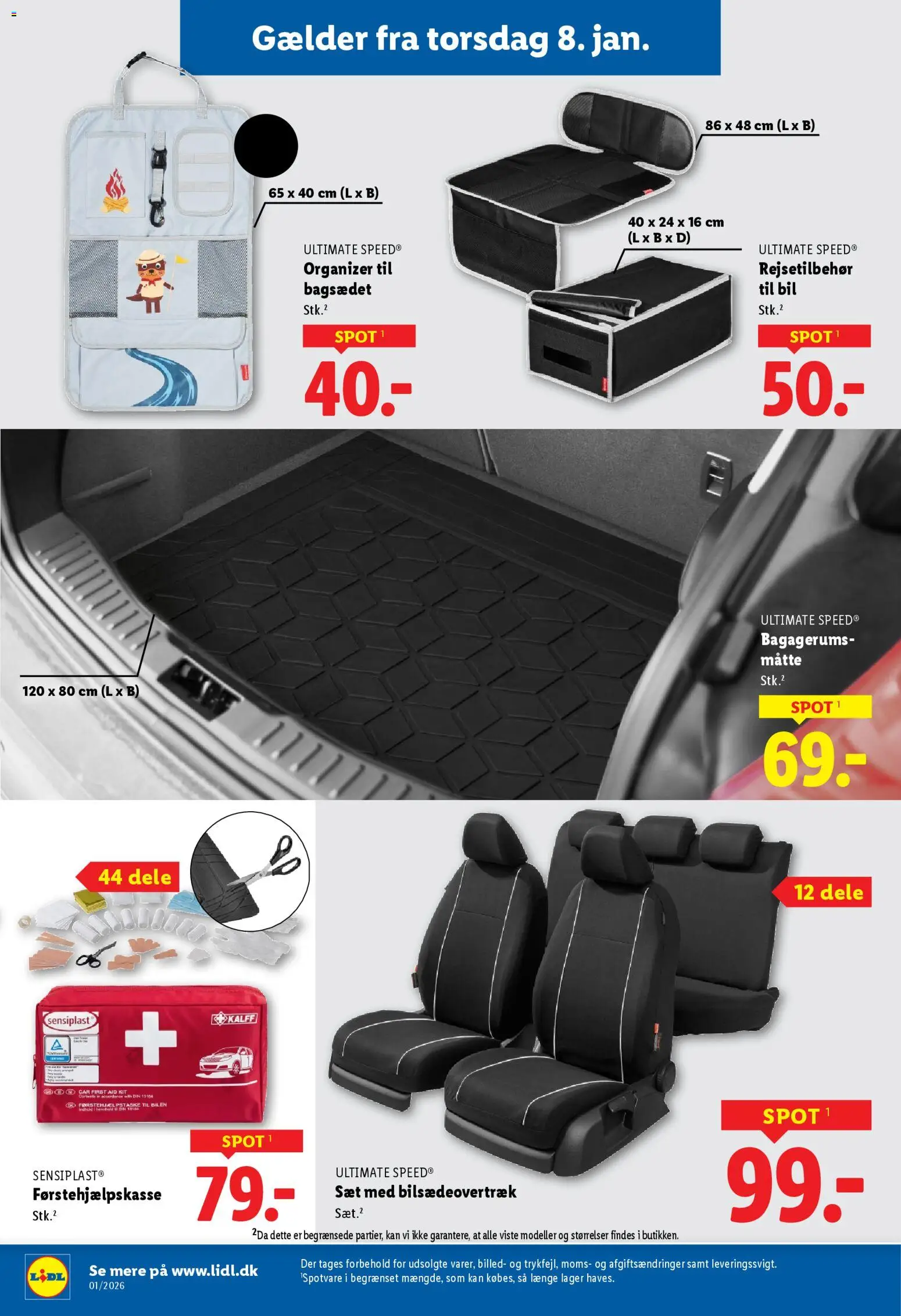 Lidl tilbudsavis – gyldig fra 02.01.2026 | Side: 31 | Produkter: Søm, Måtte