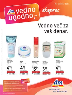 DM Drogerie Markt katalog akcije – veljaven od 15.10.2025