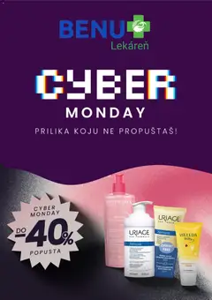 BENU Cyber Monday - pregled BENU kataloga - važi od 01.12.2025