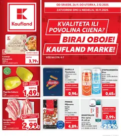 Kaufland - Split-Ravne njive - Pregled kataloga iz trgovine Kaufland, vrijedi od 26.11.2025