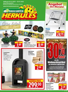 HERKULES - Bau & Garten ab 29.12.2025 gültig