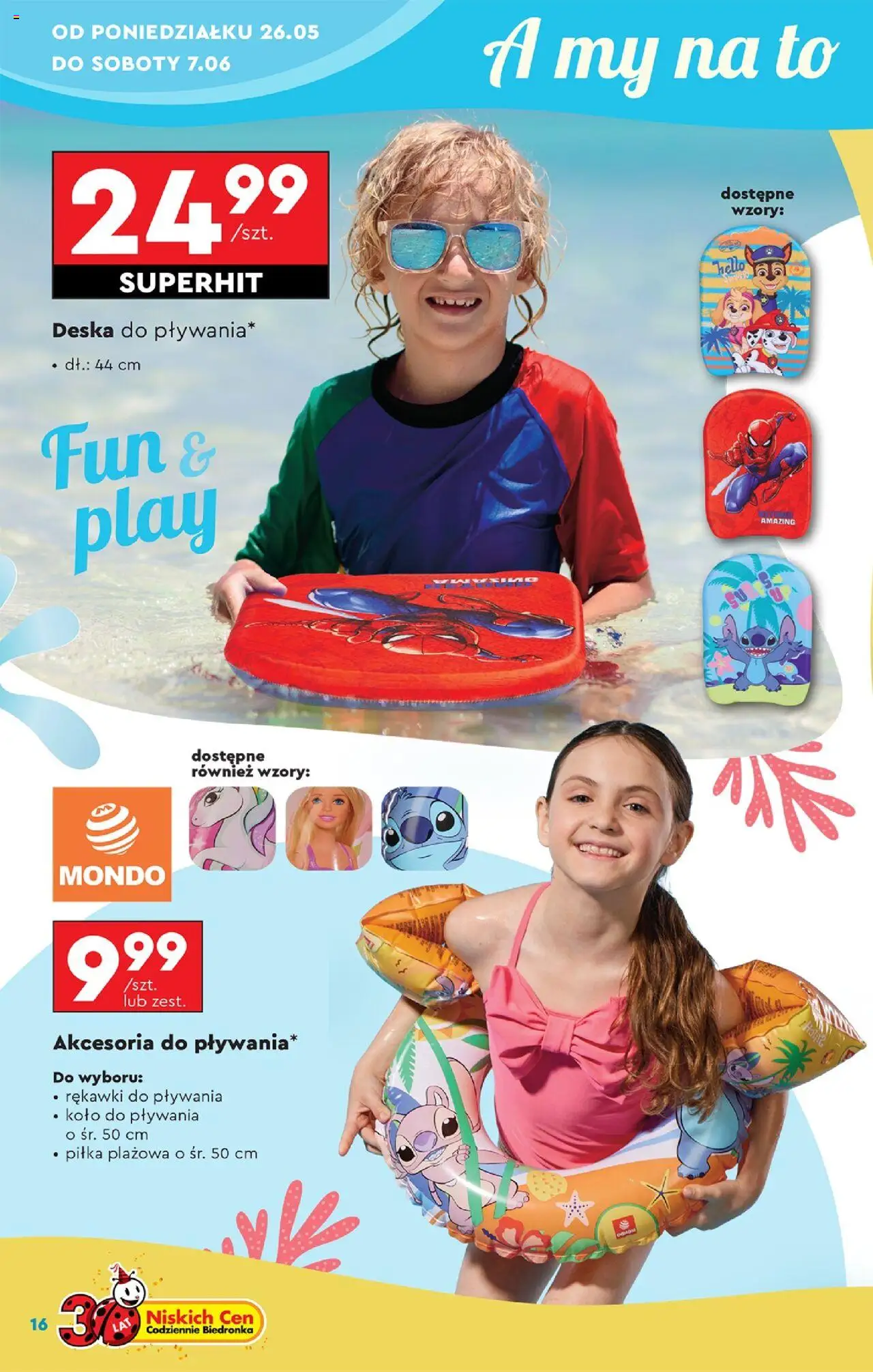 Biedronka gazetka - Okazje tygodnia od 24.05.2025 | Strona: 18 | Produkty: Okulary