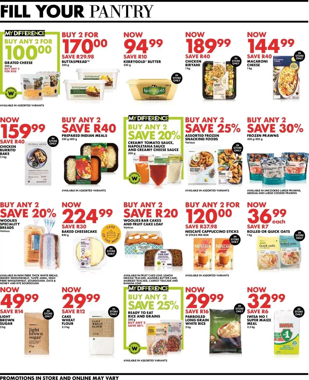 New Woolworths catalogue – valid from 08.09.2025 | Page: 4 | Products: Flour, Sauce, Sugar, Lemon