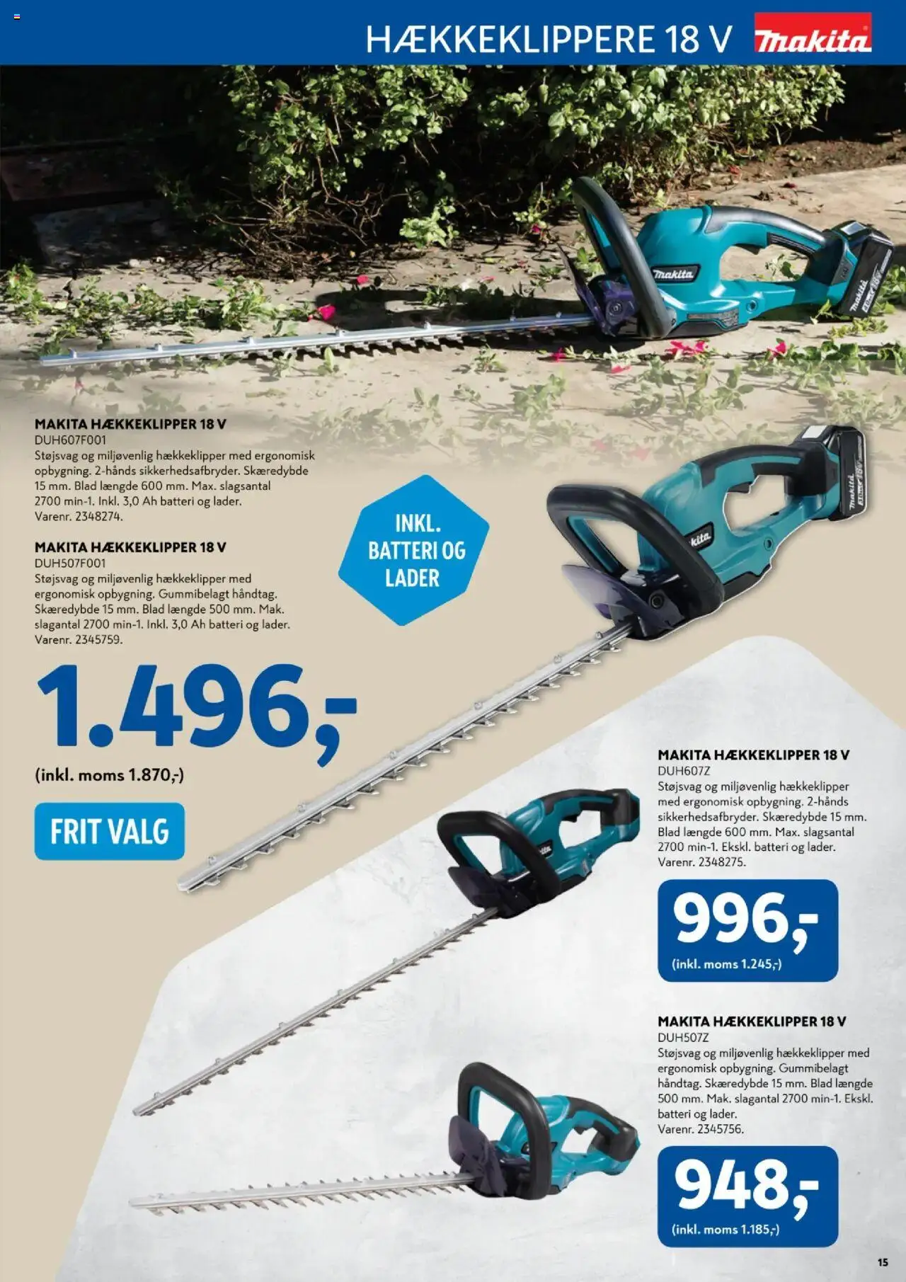 Davidsen Tilbudsavis gyldig fra 08.04.2025 | Side: 15 | Produkter: Batteri
