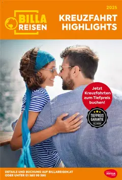 Billa Kreuzfahrt Highlights 2025 ab 03.06.2025 gültig