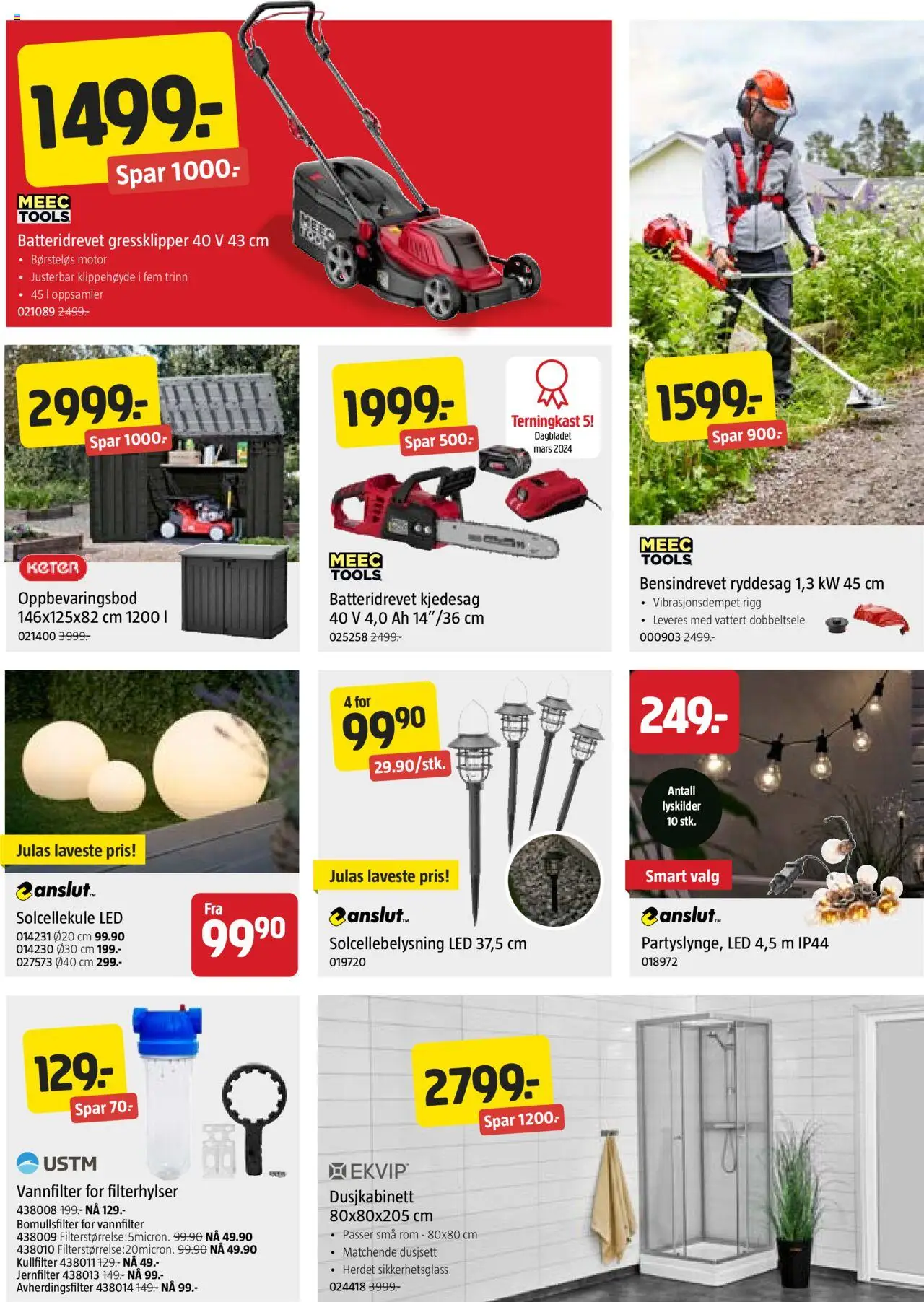  | Side: 6 | Produkter: Persienn, Gressklipper