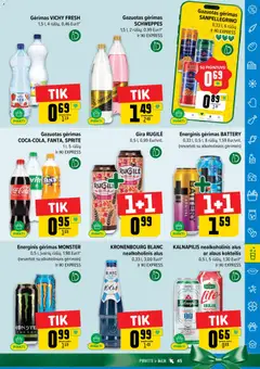 IKI leidinys galioja nuo 10.11.2025 | Puslapis: 45 | Prekių: Nealkoholinis alus, Energinis gėrimas, Alus