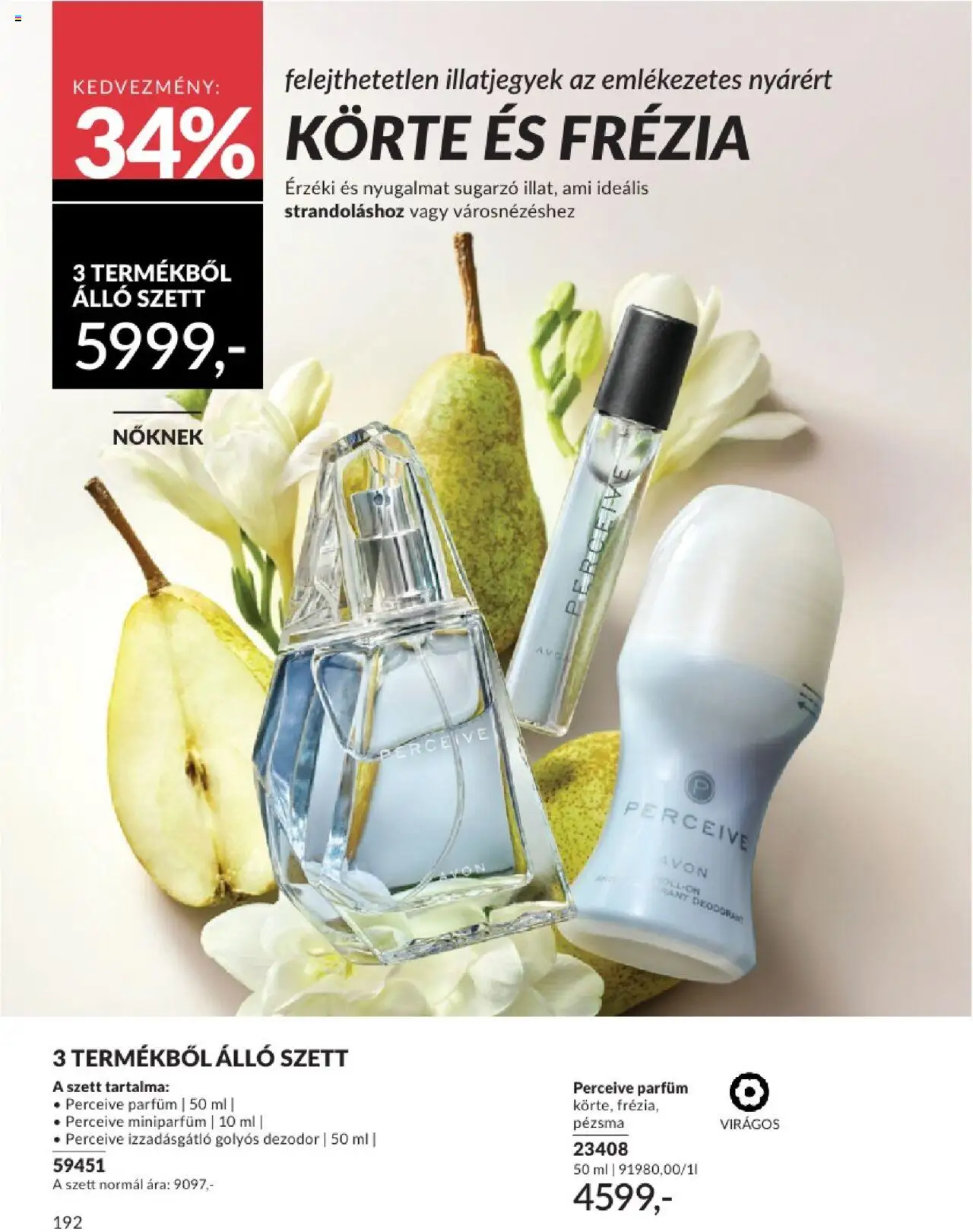 Avon akciós ujság - amely érvényes a következő dátumtól: 01.08.2025 | Oldal: 191