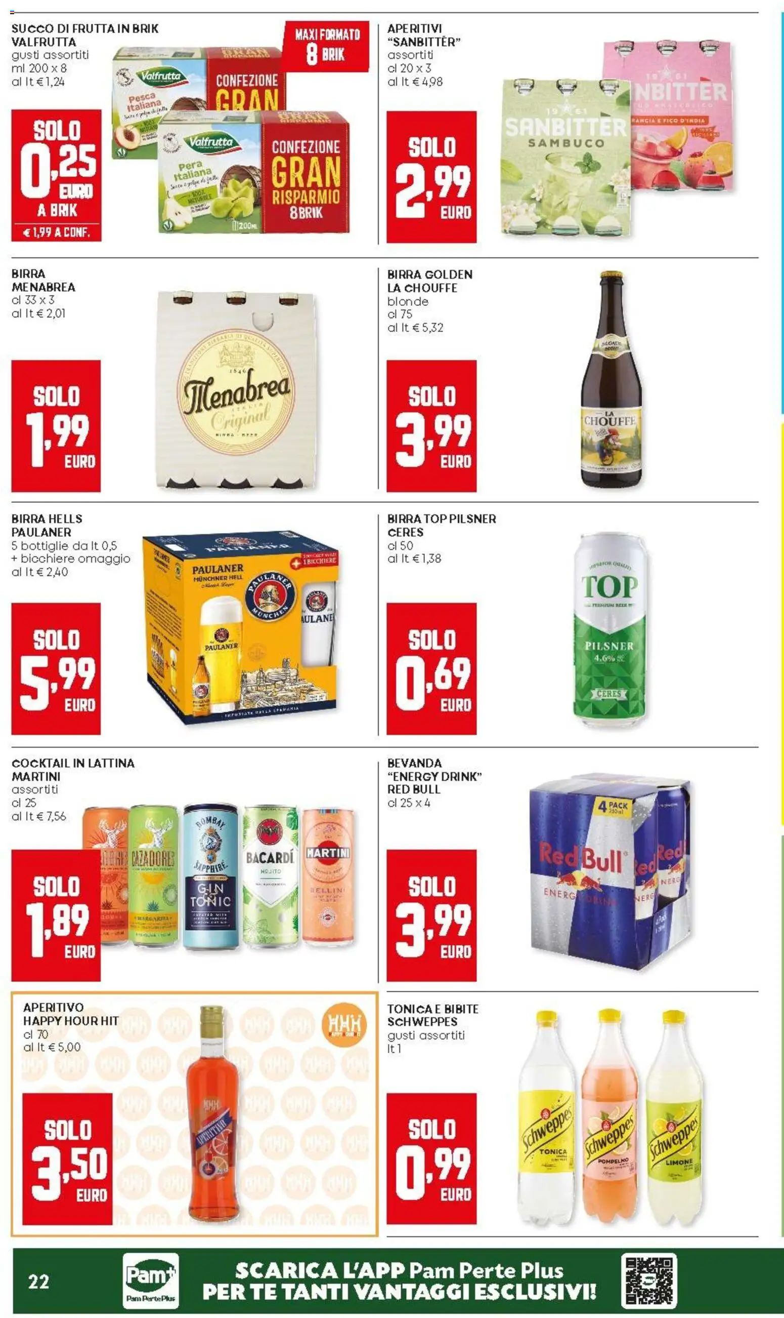 Volantino Panorama del 04.12.2025 | Pagina: 22 | Prodotti: Succo, Birra, Pesca, Aperitivo
