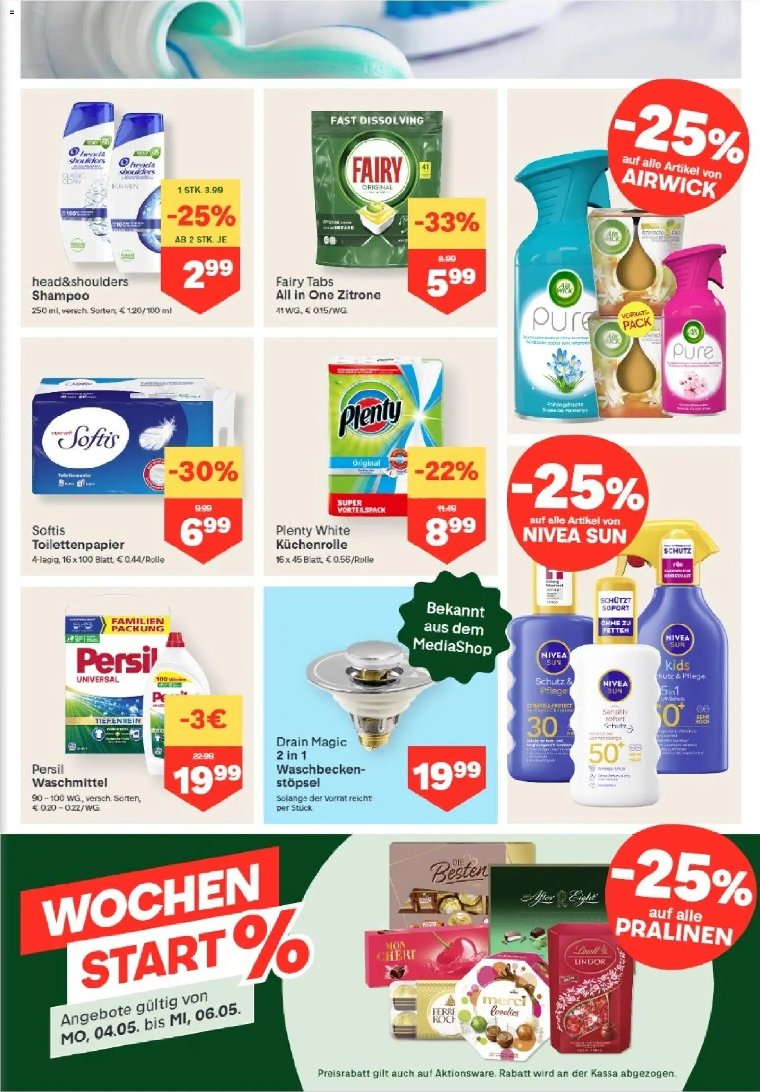 MPREIS Altenmarkt im Pongau gültig ab 30.04.2026 | Seite: 11 | Produkte: Zitrone, Waschbecken, Shampoo, Waschmittel