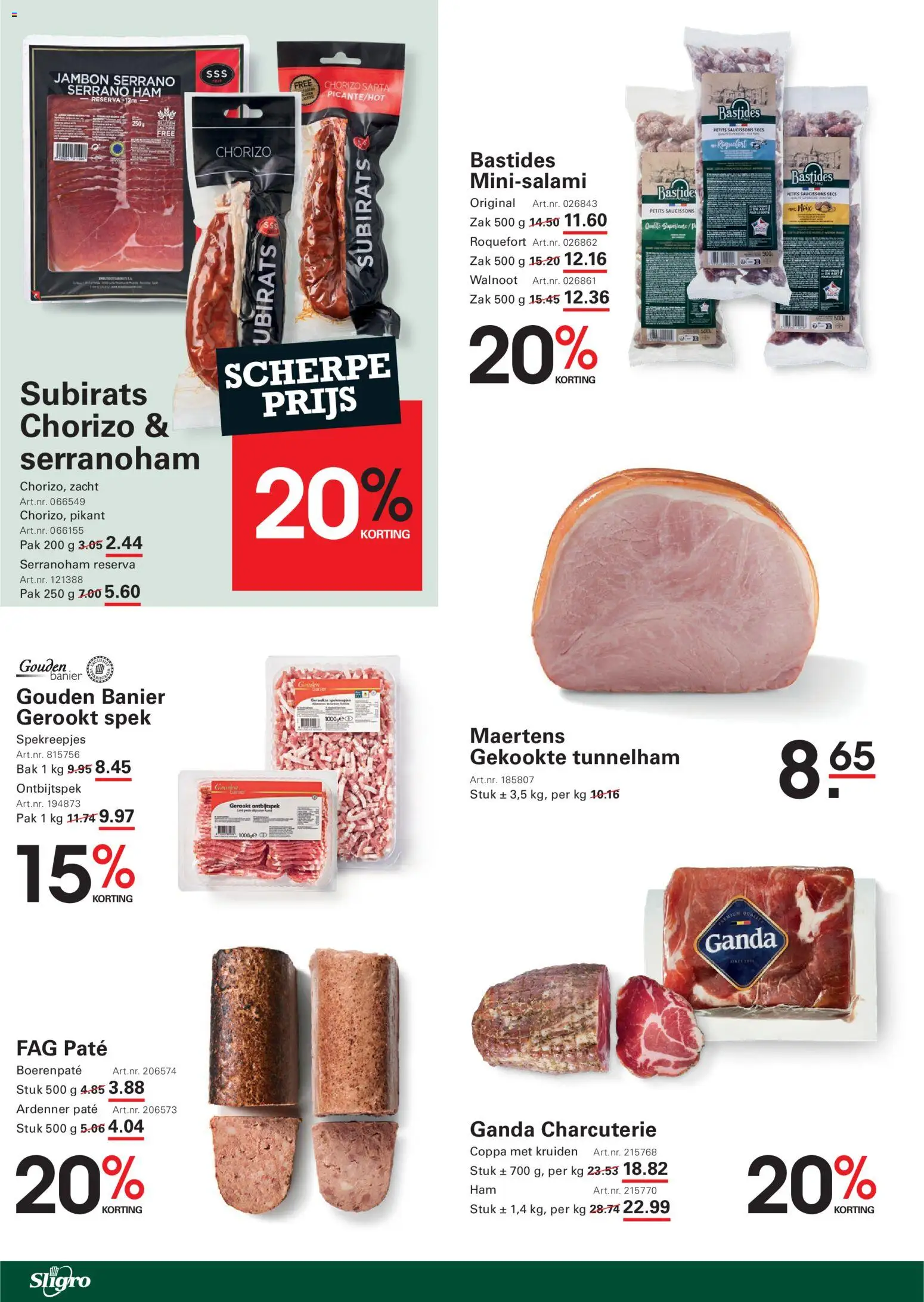 {H1} | Pagina: 10 | Producten: Ham, Chorizo, Zak