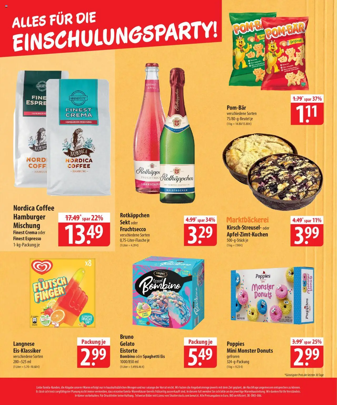 Famila  Alles für die Schule! - gültig ab dem 25.08.2025 | Seite: 12 | Produkte: Fruchtsecco, Monster, Bilder, Rotkäppchen