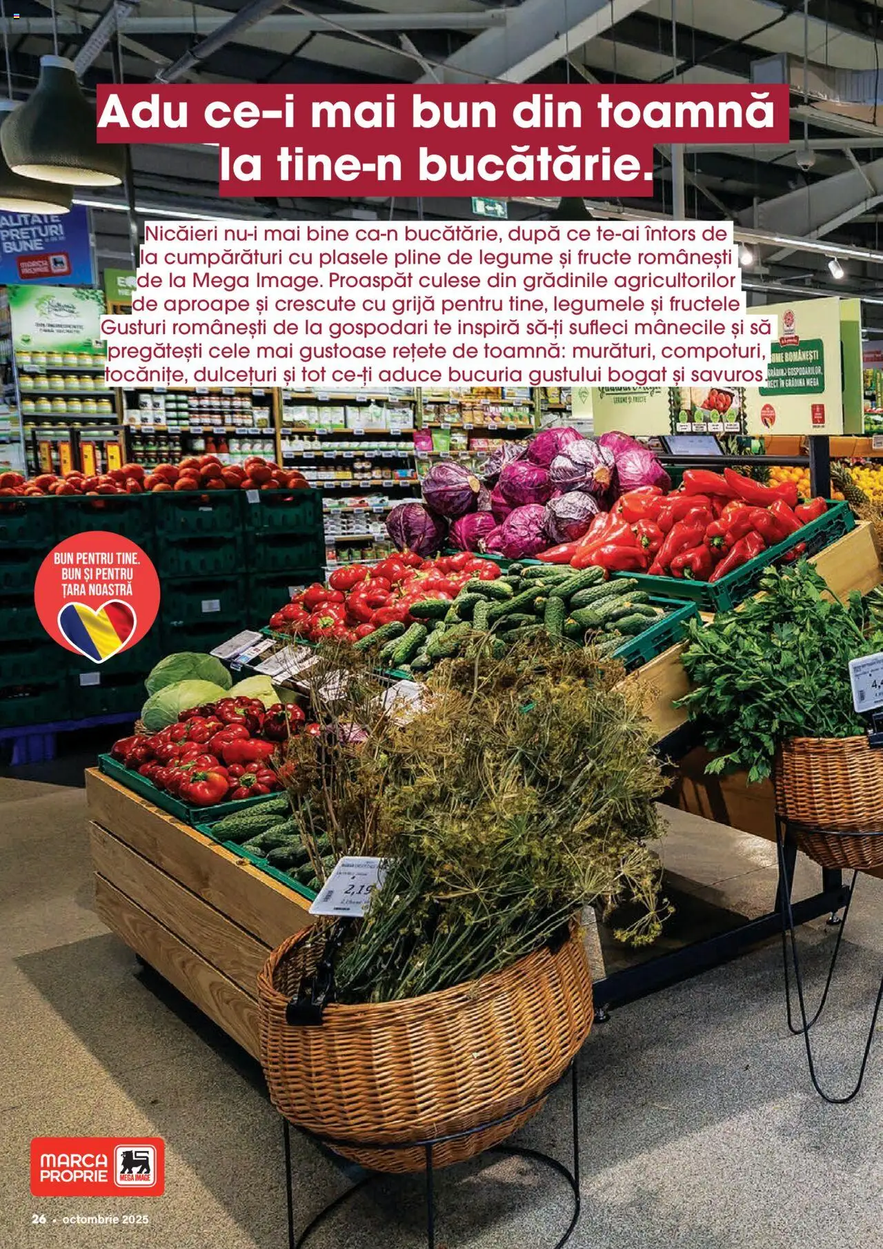 Noul catalog Mega Image – valabil de la 02.10.2025 | Pagină: 26 | Produse: Legume, Fructe