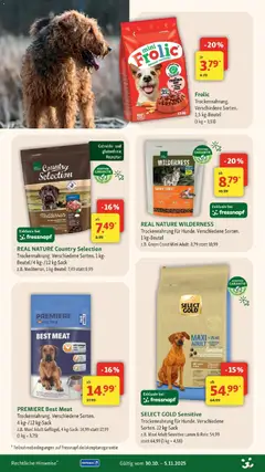 Fressnapf Prospekt 	 ab 30.10.2025 gültig | Seite: 11 | Produkte: Lachs, Reis, Getreide