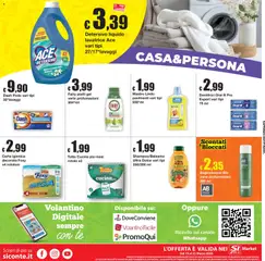 Anteprima del volantino Sì con Te volantino Market valido a partire dal 19.03.2026 | Pagina: 16 | Prodotti: Balsamo, Tè, Talco, Lavatrice