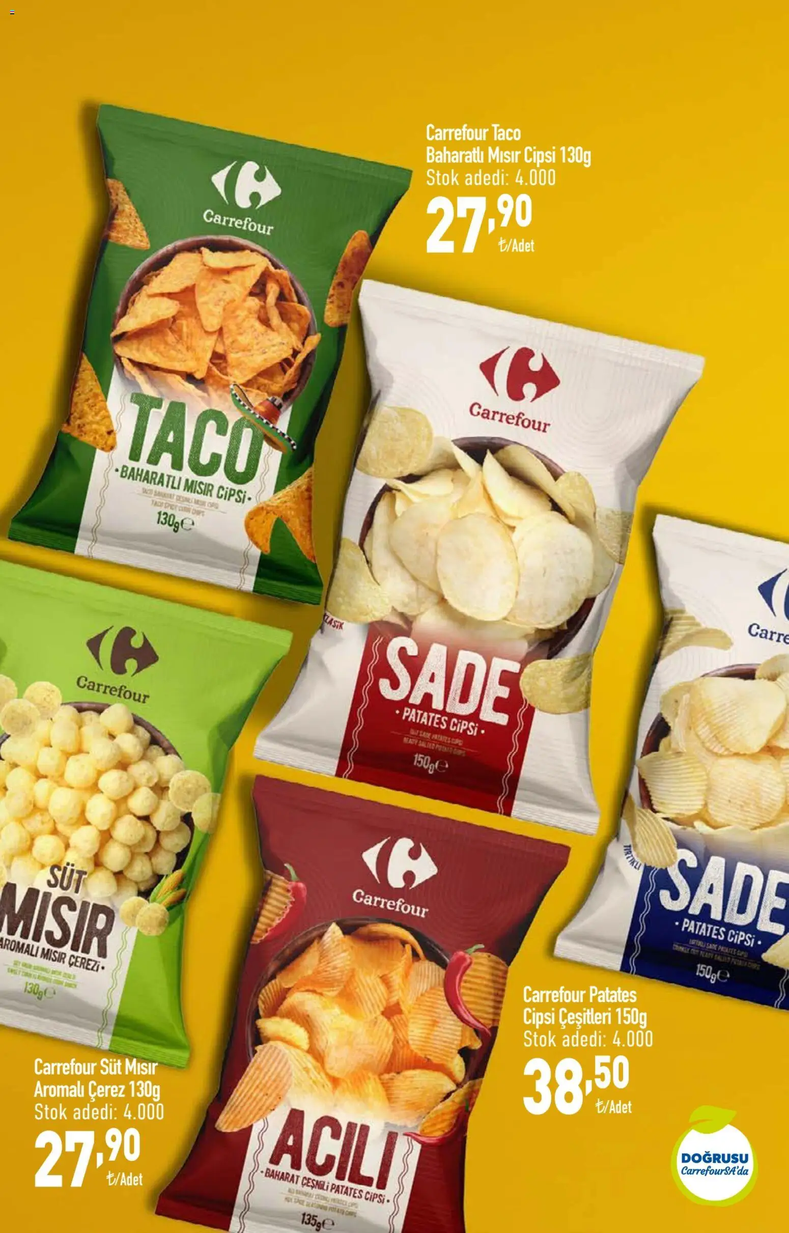 CarrefourSA Katalog - 15.01.2026 tarihinden itibaren geçerlidir | Sayfa: 14 | Ürünler: Süt, Baharat, Patates, Mısır