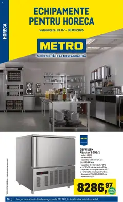 Metro catalog - Soluții Nealimentare pentru HoReCa – previzualizare al pliantului de la Metro valabil de la 01.07.2025