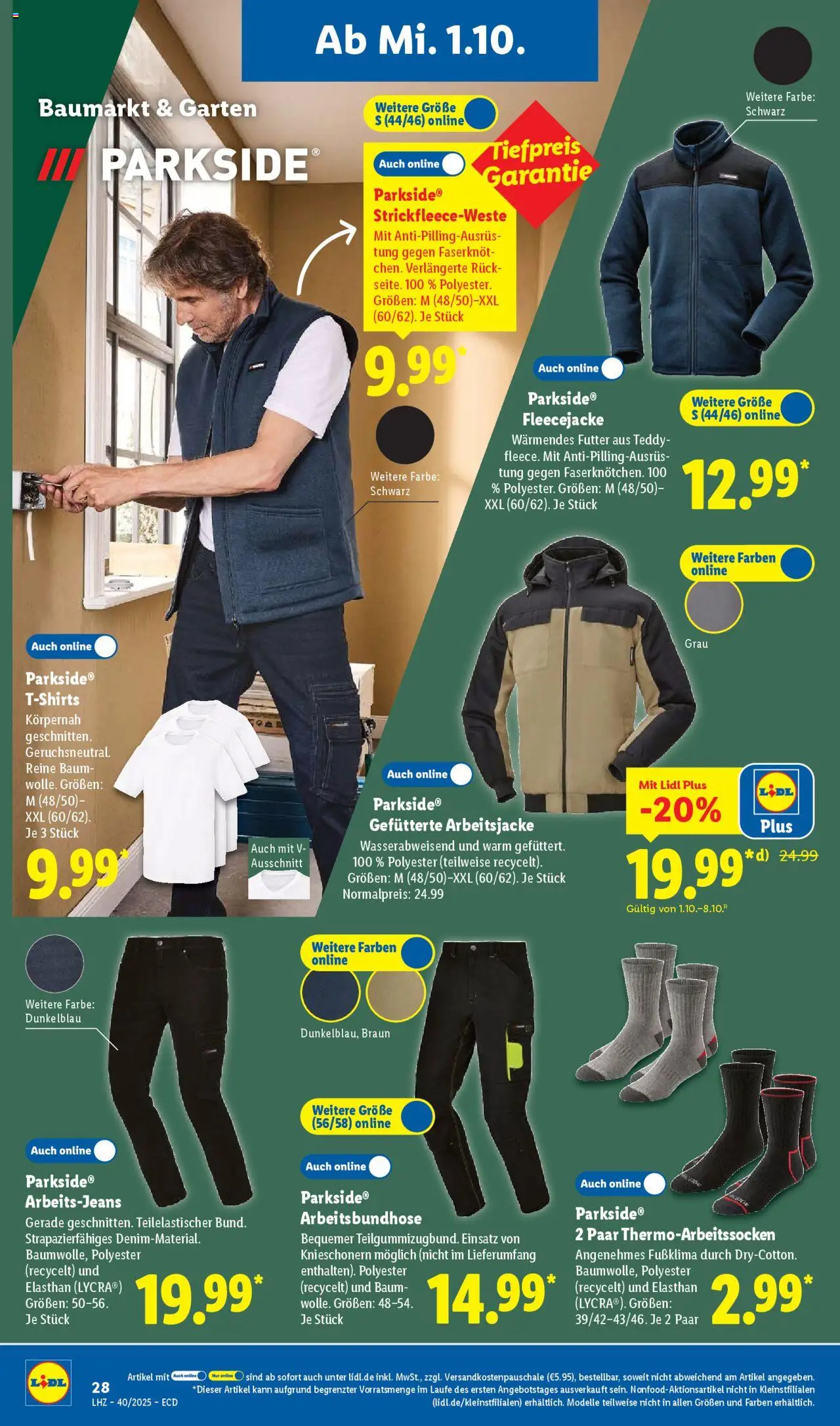 Lidl - Prospekt – gültig ab 29.09.2025 | Seite: 40