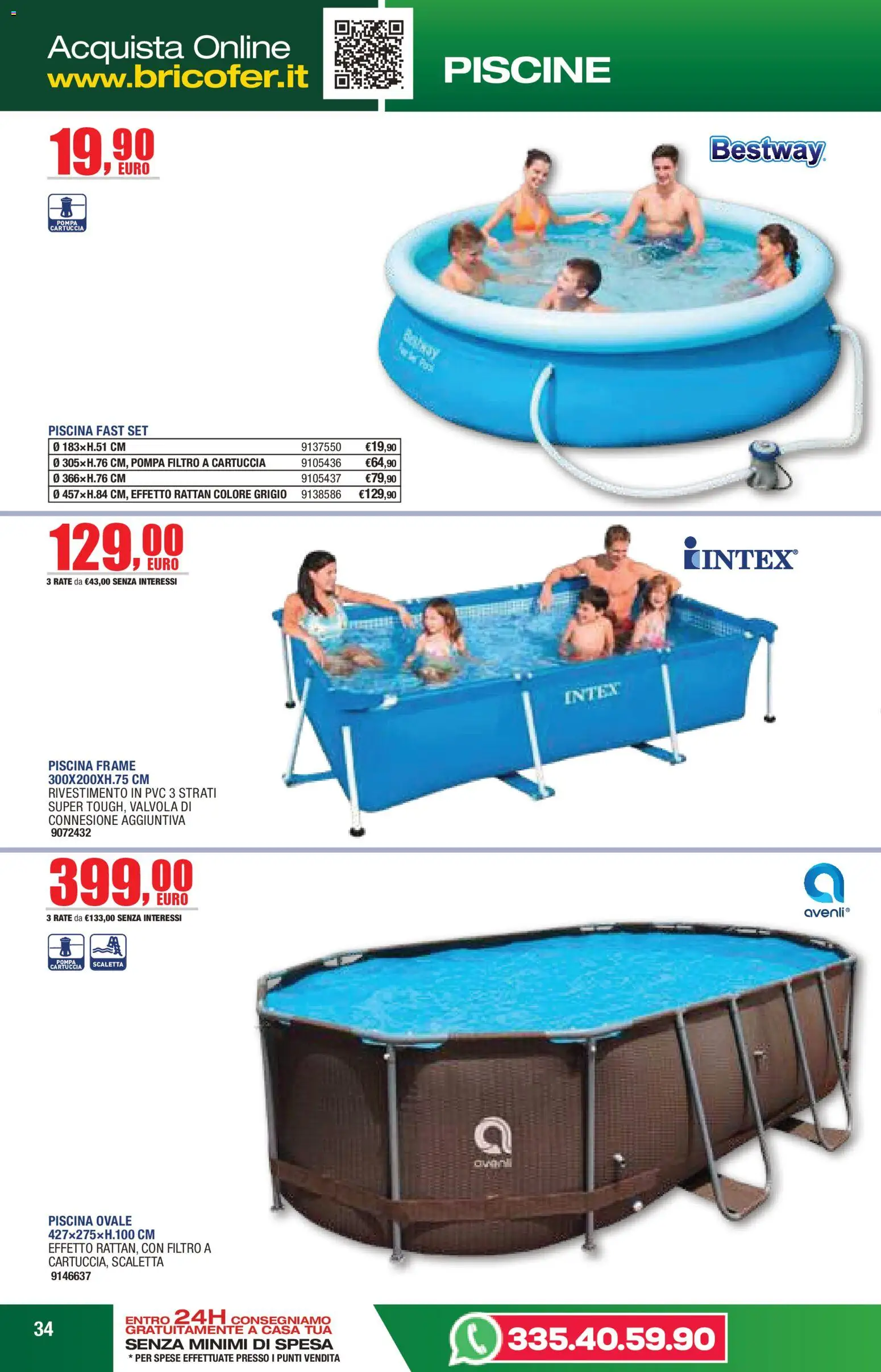 Volantino Self del 14.04.2026 | Pagina: 34 | Prodotti: Scaletta, Piscina