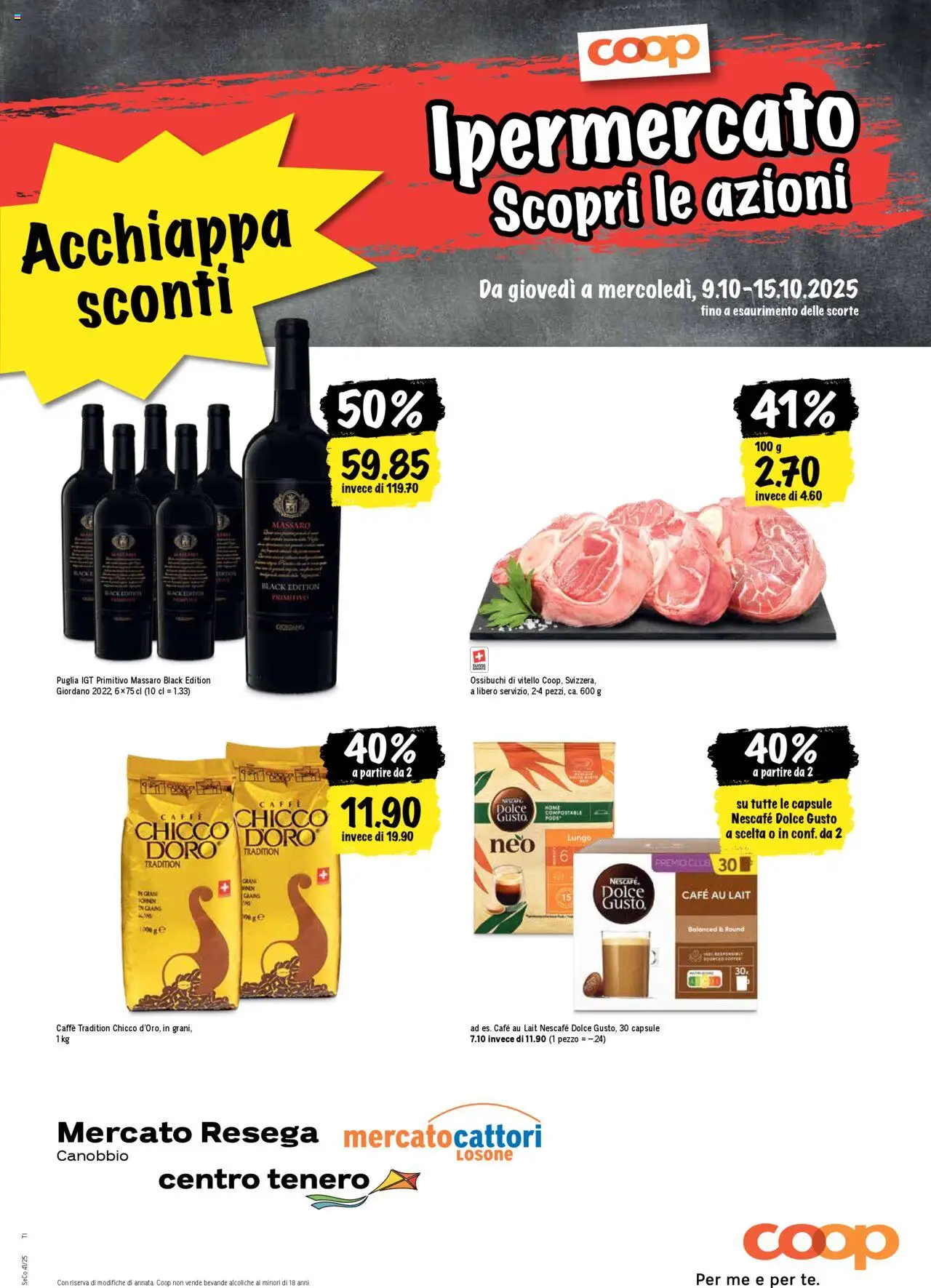 Coop - Una settimana di azioni – gültig ab 09.10.2025 | Seite: 21
