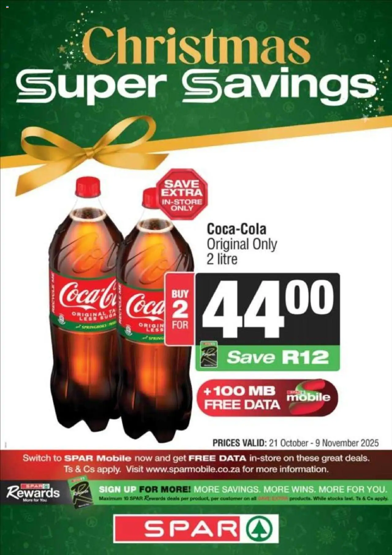 New Spar catalogue – valid from 21.10.2025 | Page: 2 | Products: Data, Switch