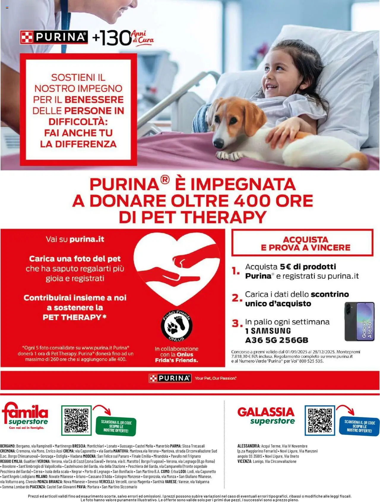 Volantino Galassia del 16.10.2025 | Pagina: 16 | Prodotti: Crema, Scala, Samsung