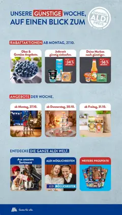 Aldi Süd Prospekt 	 ab 27.10.2025 gültig | Seite: 2