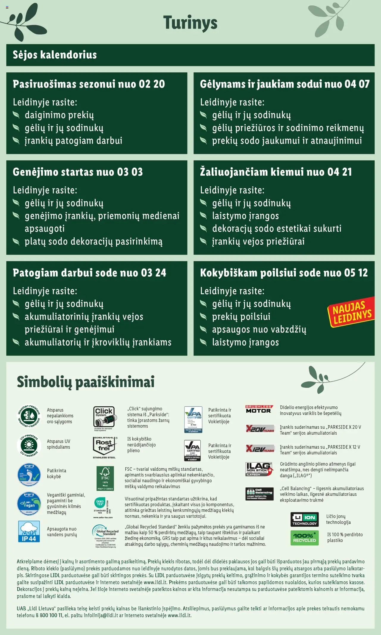 LIDL leidinys - Švenčiame sodą│galioja nuo 12.05.2025 | Puslapis: 2