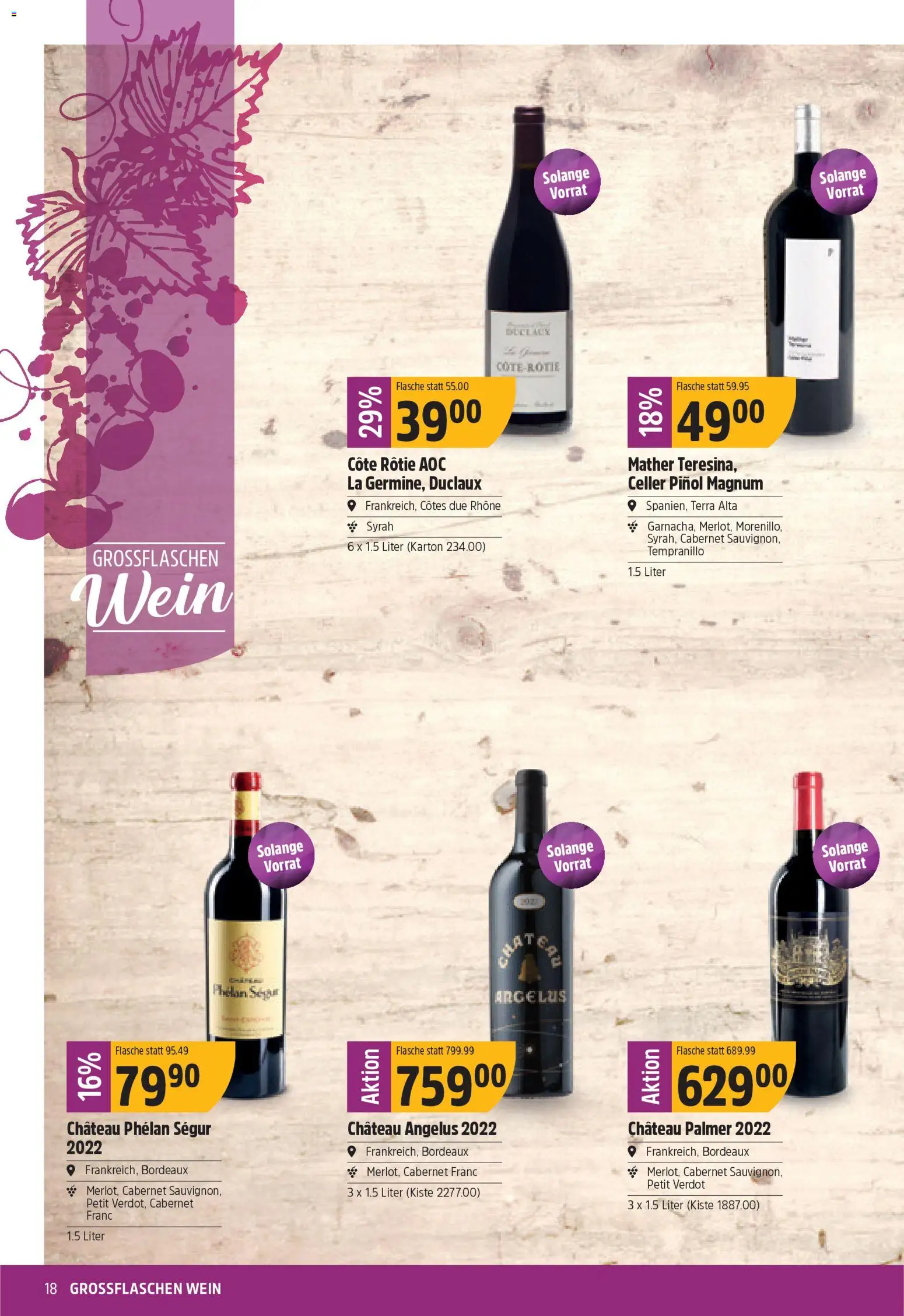 TopCC Aktionen – gültig ab 17.11.2025 | Seite: 18 | Produkte: En Kommode, Wein