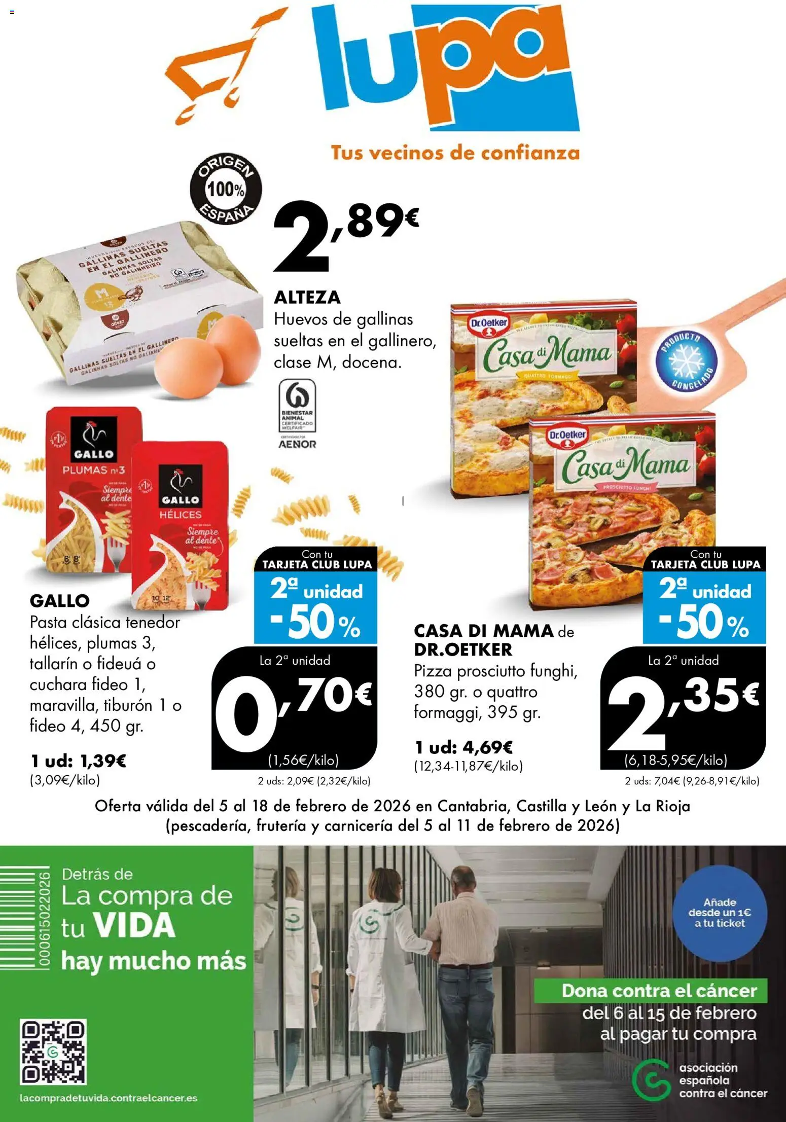 Lupa Supermercados folleto │ válido desde el 05.02.2026 | Página: 1