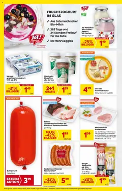 Billa Flugblatt gültig ab 28.08.2025 | Seite: 10 | Produkte: Joghurt, Rindfleisch