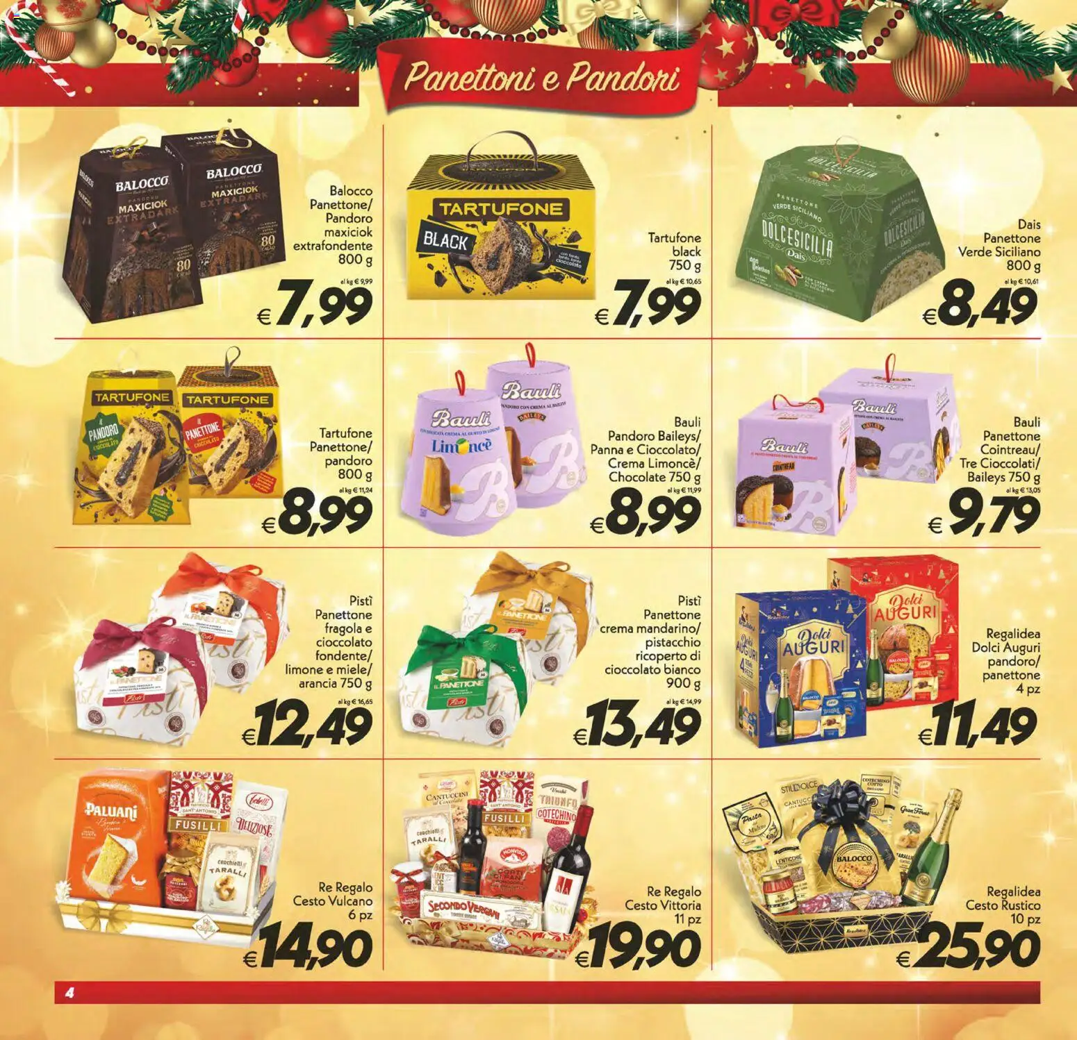 Volantino SuperConveniente del 16.12.2025 | Pagina: 4 | Prodotti: Cioccolato, Panna, Limone, Pasta