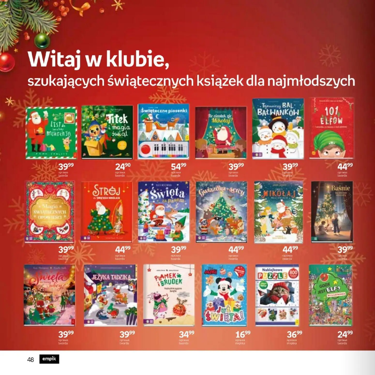 Empik promocje - Xmas Ksiazki od 26.11.2025 | Strona: 48