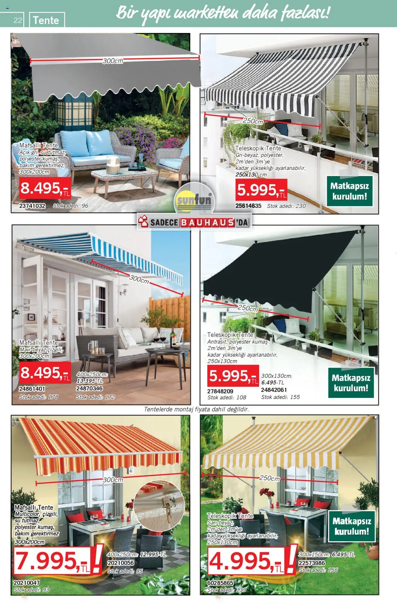 Bauhaus Katalog - 28.06.2025 tarihinden itibaren geçerlidir | Sayfa: 22 | Ürünler: Su