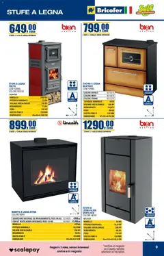 Anteprima del volantino Bricofer Autunno Inverno catalogo valido a partire dal 22.10.2025 | Pagina: 9