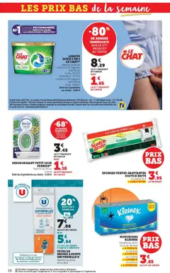 U Express - Prévisualisation de U Express catalogue valide à partir de 21.10.2025 | Page: 18 | Produits: Base, Désodorisant, Brosse, Mouchoirs