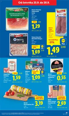 Lidl katalog | vrijedi od 22.09.2025 | Stranica: 69