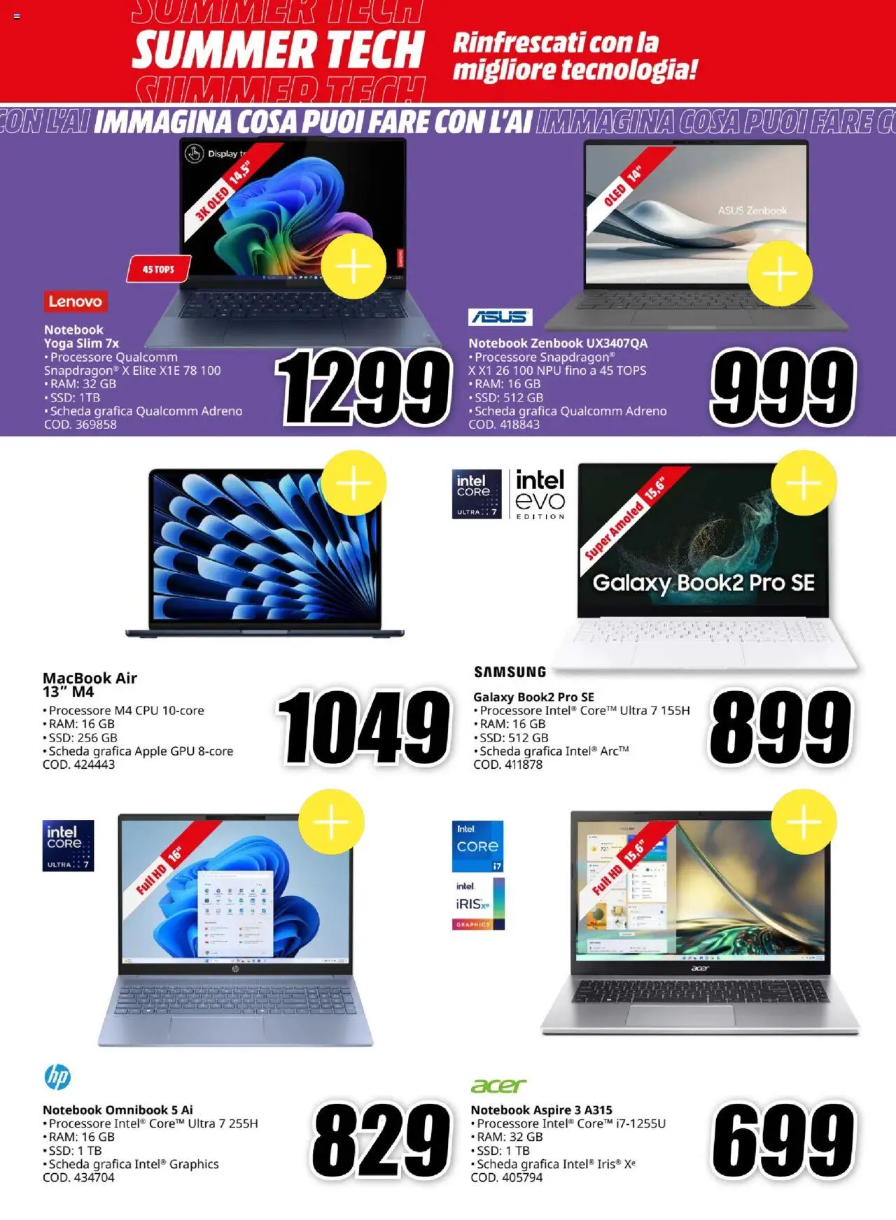 Volantino Media World del 01.08.2025 | Pagina: 22