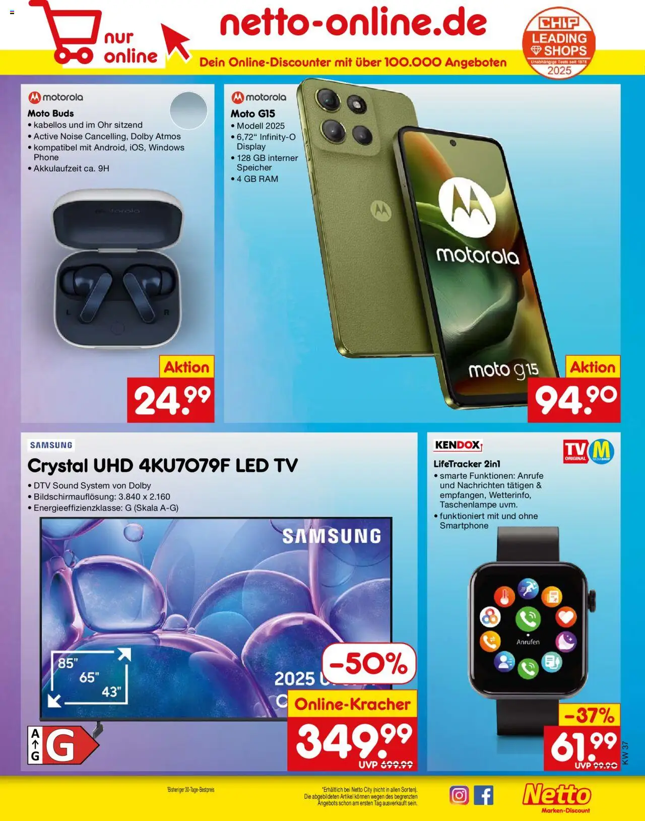 Netto Marken-Discount Prospekt 	 – gültig ab 08.09.2025 | Seite: 49 | Produkte: Samsung, Smartphone, TV