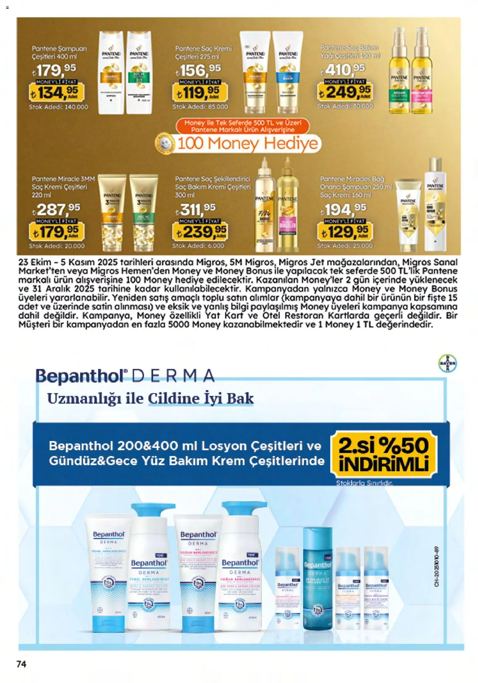 Migros Katalog - Migroskop - 23.10.2025 tarihinden itibaren geçerlidir | Sayfa: 74